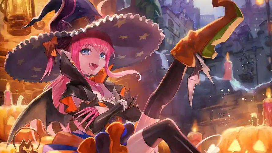 日系手绘同人动漫美女卡通高清图片壁纸