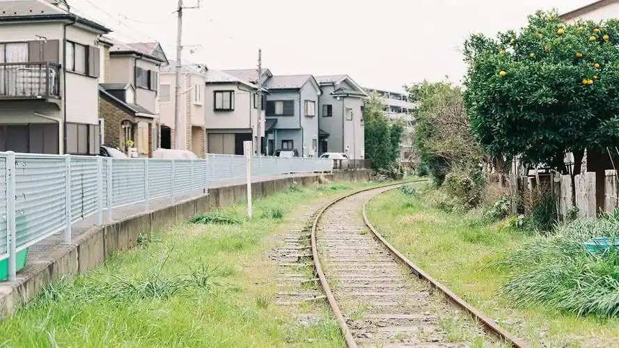 日本街头胶片风街景桌面壁纸