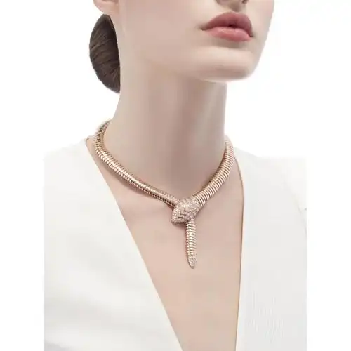 【包邮包税】 bvlgari宝格丽 21年春夏 女士 项链 serpenti collier