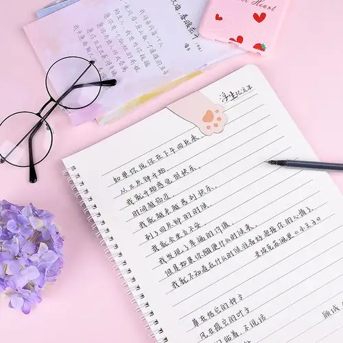 字体漂亮可爱情书翩翩体清秀成年抖音网红同款练字神器少女体大学生