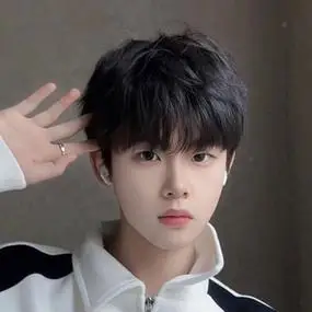 假发男短直发学院风碎盖头少年感微分刘海网红同款蓬松自然全头套