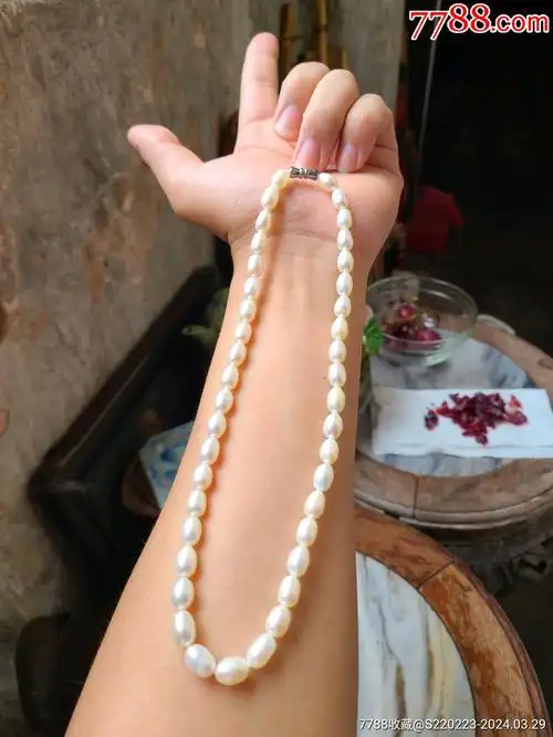 天然珍珠项链一条_价格399元【湖南杂件铺子】_第1张