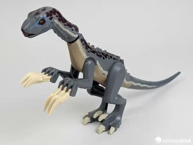 乐高侏罗纪世界76949南方巨兽龙和镰刀龙攻击评测_恐龙_套装_包装
