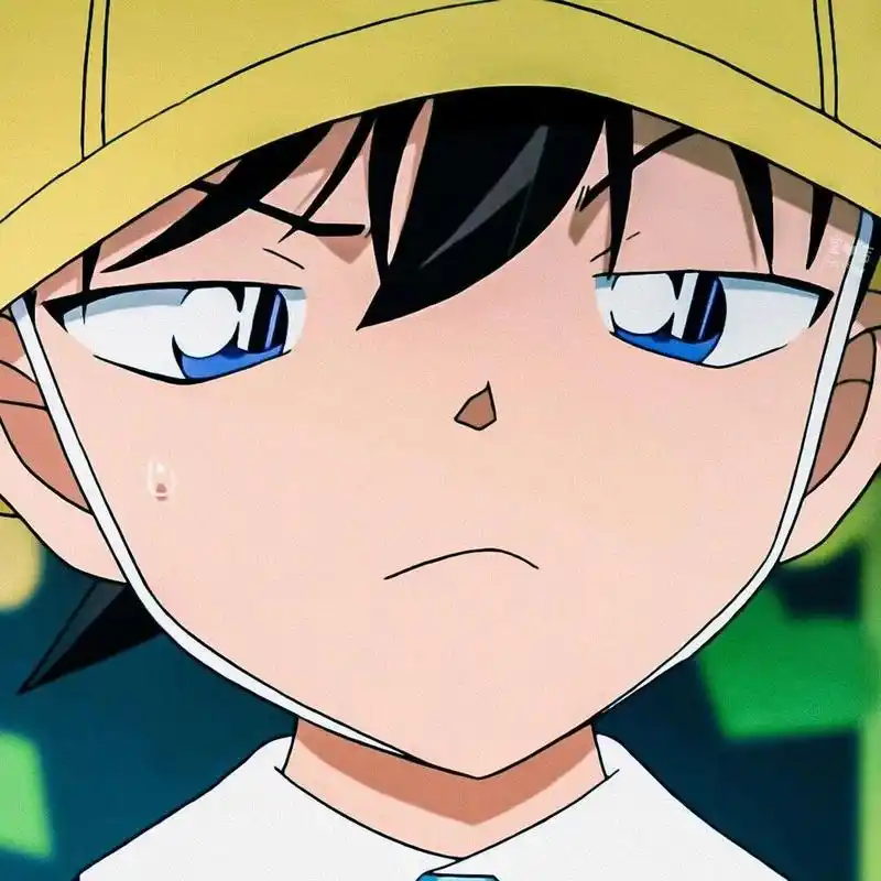 樱花班的回忆🌸 小工藤新一头像 可爱的傲娇小男孩