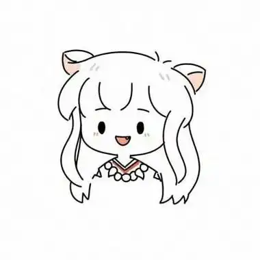 q版小女孩简笔画图片简单易画的卡通人物儿童学画的卡通可爱q版动漫