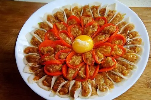 新年必备的吉祥蒸菜花开富贵