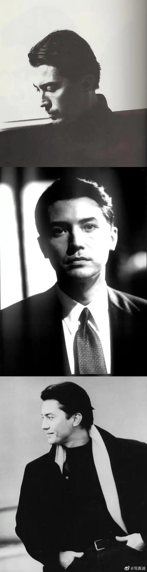 整理了尊龙年轻时的写真有人说尊龙要是晚生三十年会红透半边天