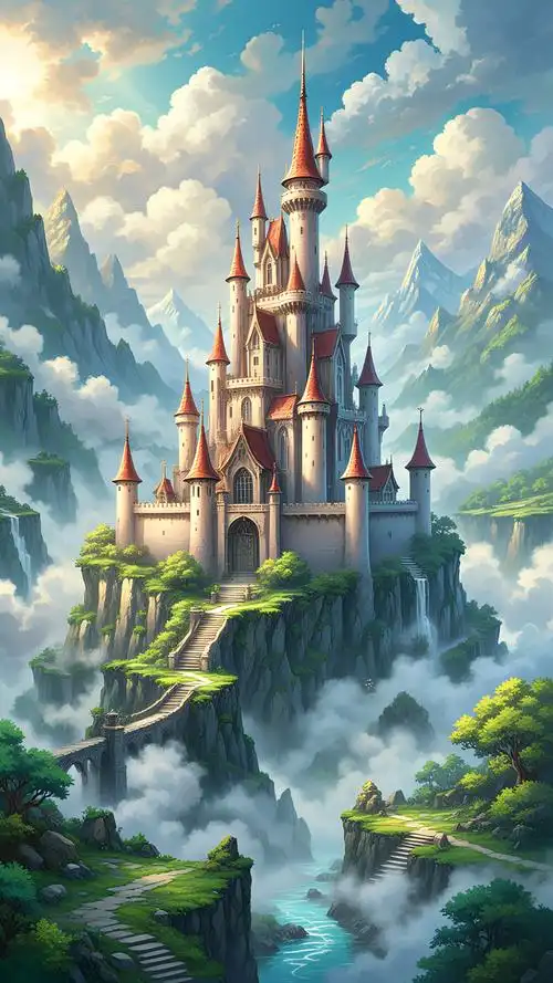 微信壁纸卡通🏰神秘城堡探秘