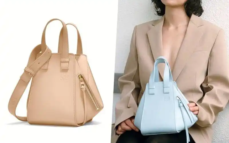 罗意威官网小loewehammock吊床包goya包