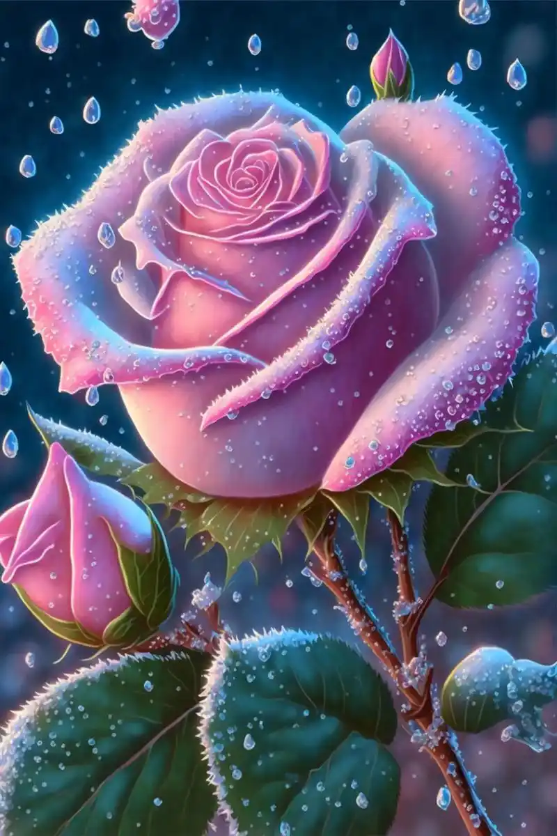 言景壁纸.玫瑰花:爱美,热情粉,初恋,感动,天真,纯洁紫:忧 - 抖音