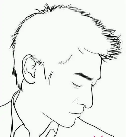 刘德华简笔画q版