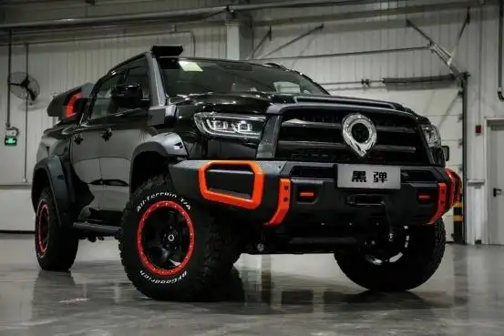 专业越野团队改装,新款长城炮黑弹版上市