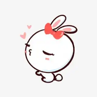 可爱小兔子兔子手绘可爱兔子卡通可爱小兔子中秋节手捧月饼卡通可爱兔