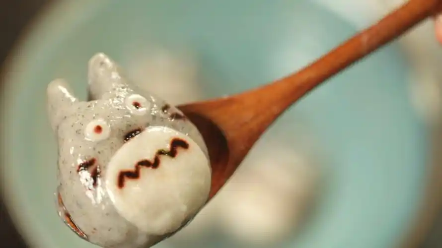 元宵节,把宫崎骏的龙猫做成汤圆,软萌可爱不容错过