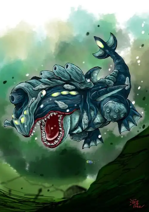 本周怪兽设计师——河本宏导演要求是做出能吞下奥特曼的嘴巴#奥特曼