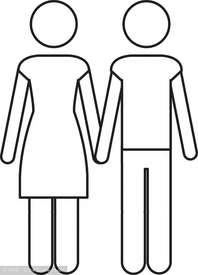 男人女人浪漫的夫妇象形象形象