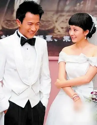 刘恺威和妻子的照片