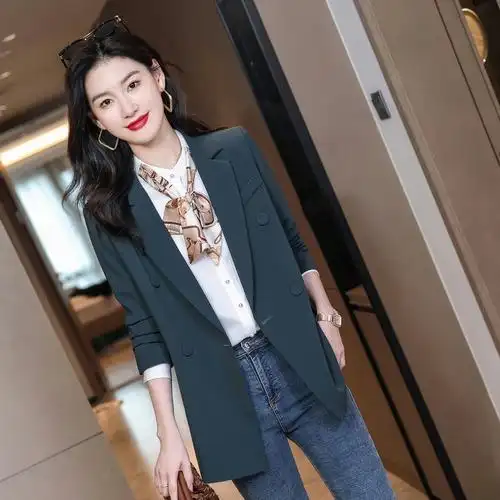 小样传奇西装外套女设计感小众秋款气质休闲洋气质感垫肩咖色流行西服