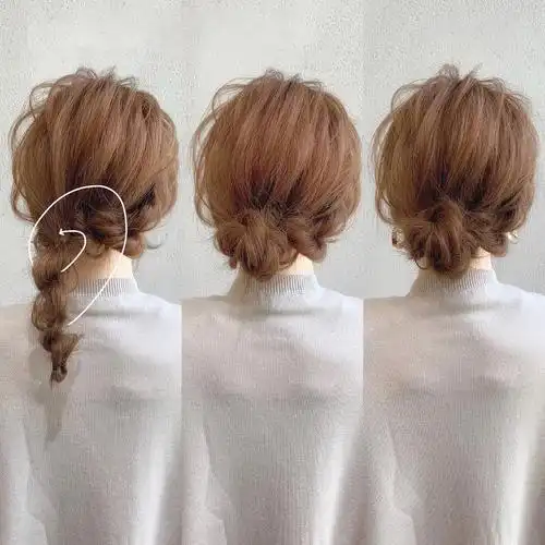 新娘造型今日课堂新娘编发扎发造型教程