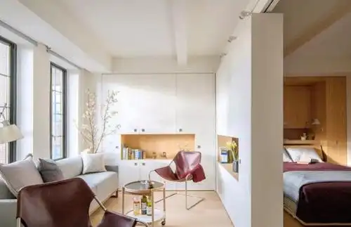 客厅这样设计,可以隔出一间卧室?这或许是目前最合理的办法