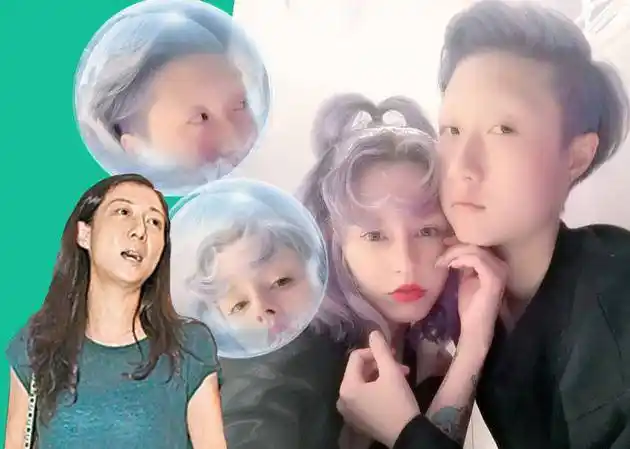 吴绮莉,吴卓林及女友andi