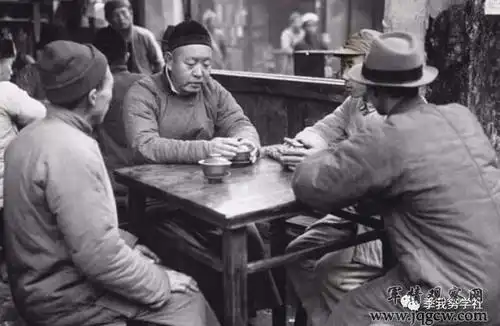 民国老照片:平头老百姓是这样建立"朋友圈"的