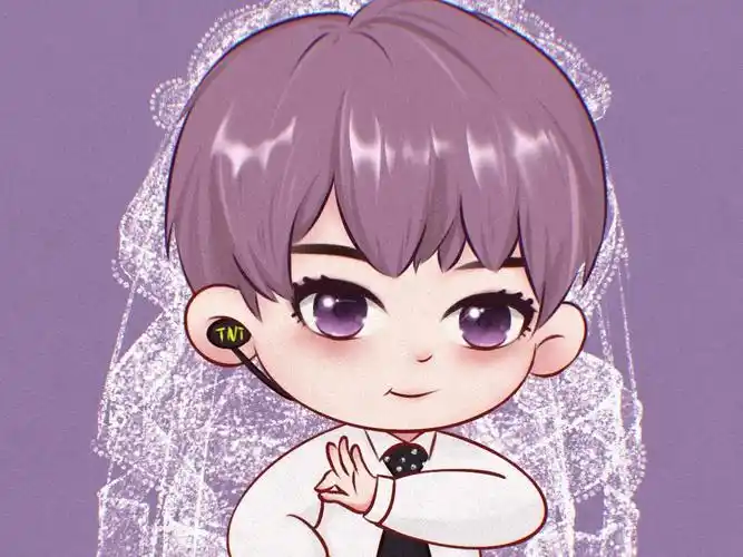 q版时代少年团马嘉祺 yes or yes女团舞蹈_小贺呵呵-站酷zcool