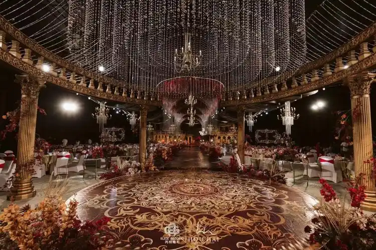 欧式复古宫廷风婚礼氛围感爆棚