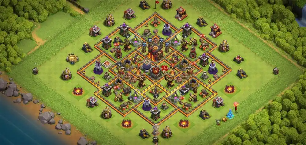 10本强迫症福利阵型链接,10本强迫症福利coc阵型10本强迫症福利分享