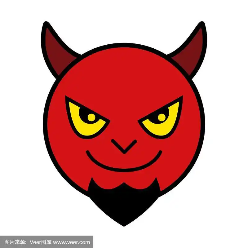 icon of red devil