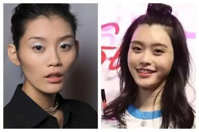 超模奚梦瑶,整容后有点"傻白甜",网友:没有以前的高级感