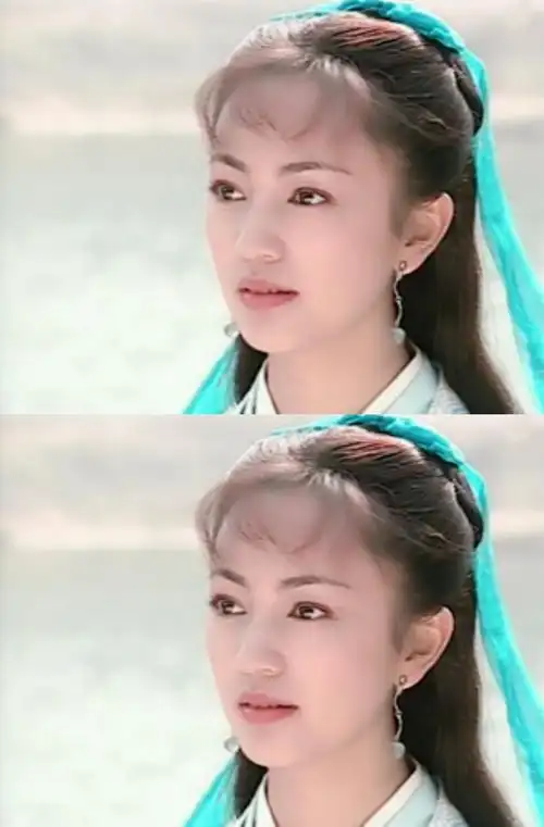 最早认识古装美女罗海琼,就是《金剑雕翎》里的岳小钗,那时候觉得她真