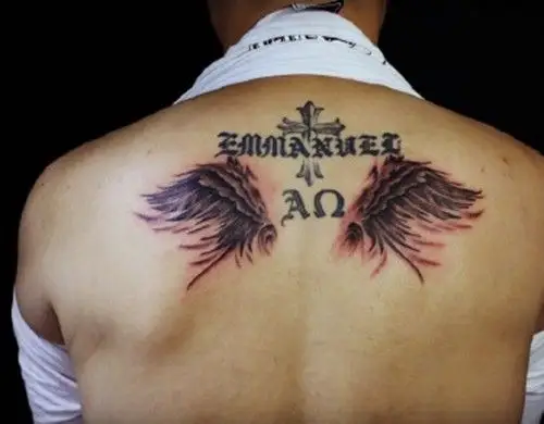 一组漂亮的肩背部翅膀纹身第6页