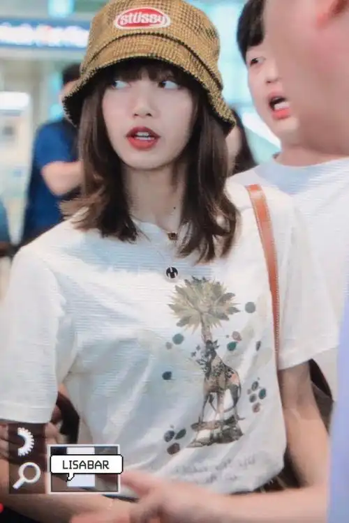 lisajisoo仁川国际机场回国