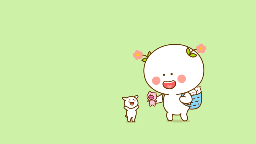 桃小仙 二花 动漫卡通 pc电脑桌面壁纸头像大合集