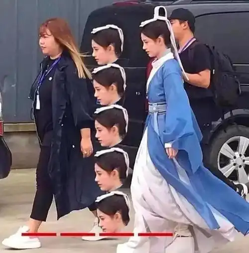 鞠婧祎身高15米网友真香