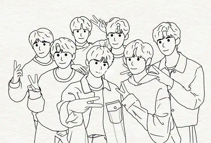 透明底#画画的日常  #笔记灵感  #procreate  #接稿  #tnt时代少年团