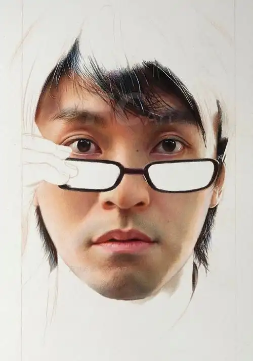 彩铅人物-周星驰