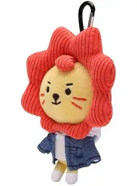 roy6 王源莱阳11cm毛绒公仔挂件 卡通玩偶配饰包挂line friends