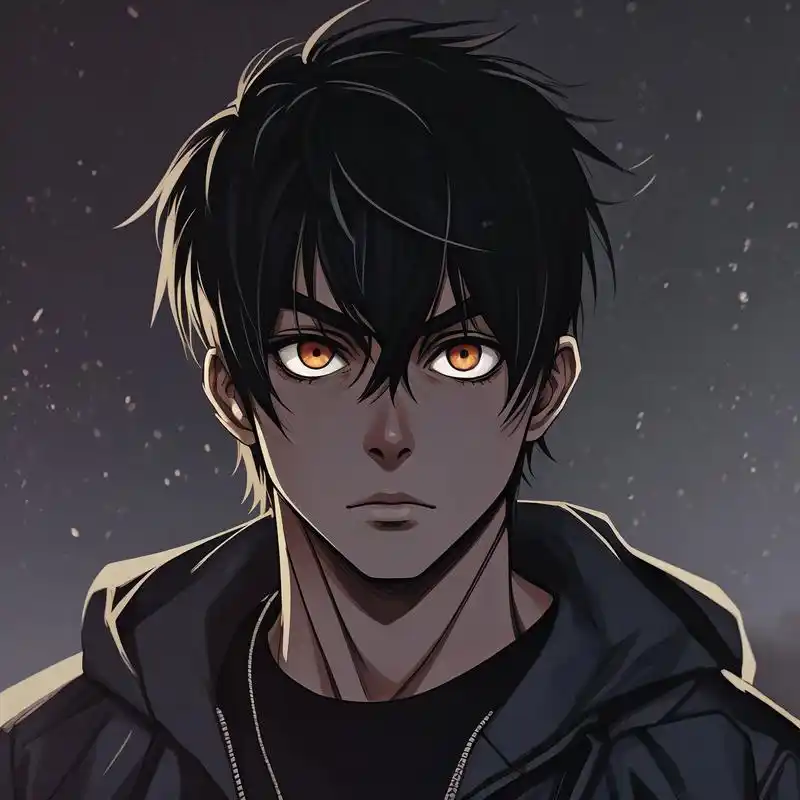 动漫男生头像来啦,黑暗系哦90 超酷的动漫男生黑暗系头像,高冷霸气