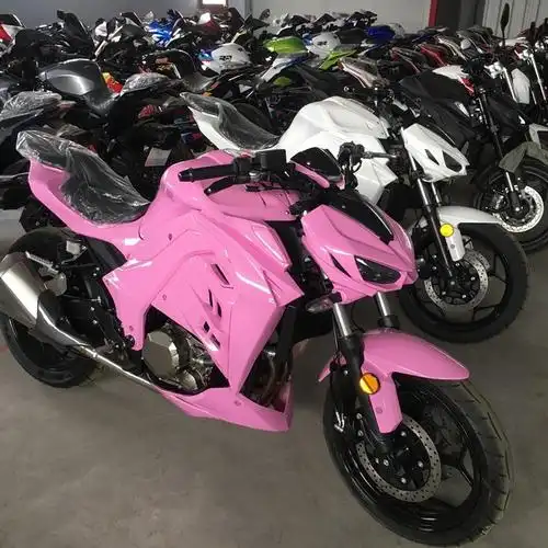 儿童四冲程越野摩托炫酷赛车地平线燃油趴赛二手机车小忍者女士川崎