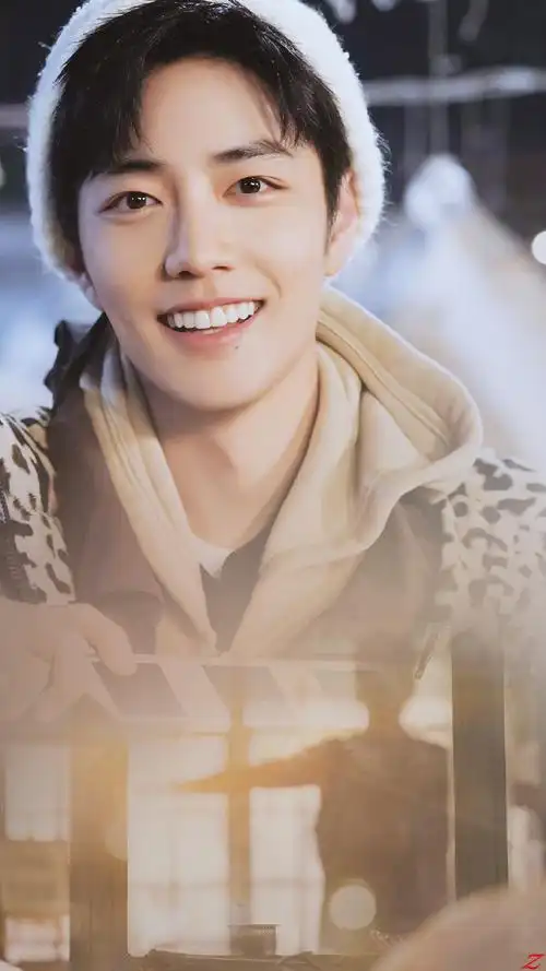 肖战盛阳白衣比耶照##肖战盛阳