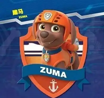 汪汪队阿奇简笔画头像