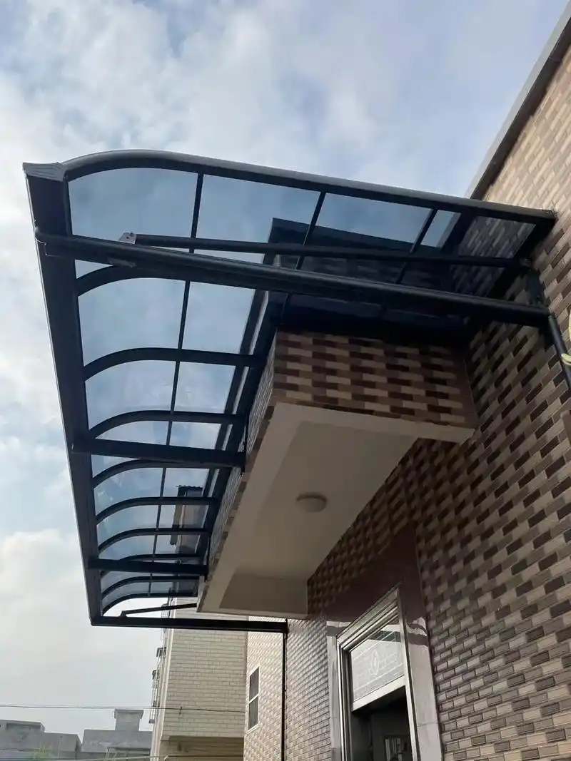 铝合金雨棚#遮阳棚 车棚#遮阳防晒 #停车棚 ,厂家直销,咨 - 抖音