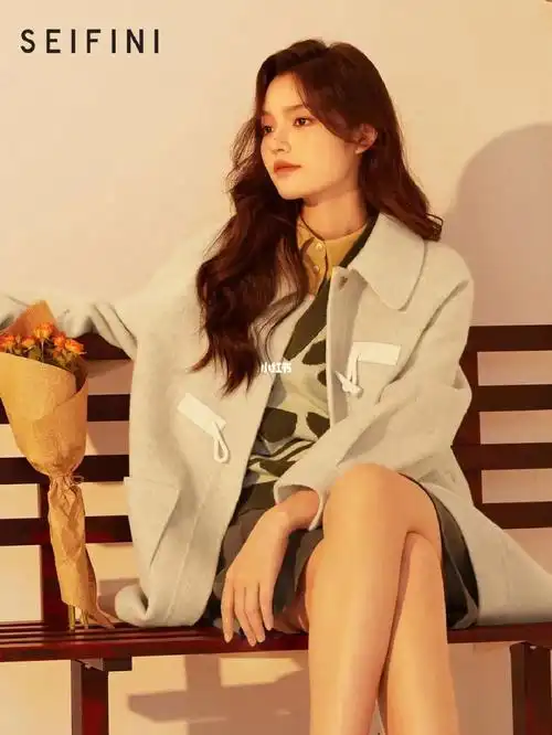 诗凡黎李沁同款双面呢百分百绵羊毛