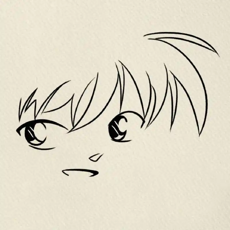 柯南简笔画(24) #简笔画教程# #简笔画# #画个简笔画# #柯南# #寻找