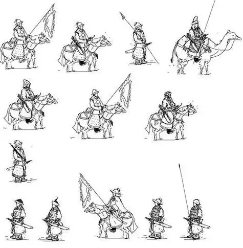 古代步兵简笔画简单古代兵简笔画儿童古代士兵简笔画怎么画古代的士兵