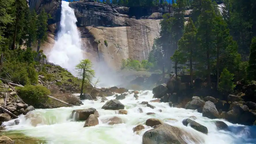 秀丽山河风景摄影高清宽屏桌面壁纸
