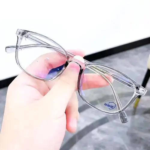新款网红眼镜框透明小方框防蓝光眼镜架韩版时尚tr平光镜近视镜框