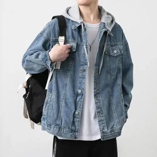 特价牛仔外套男 外穿 宽松 百搭